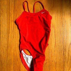 Nike Red Swimsuit